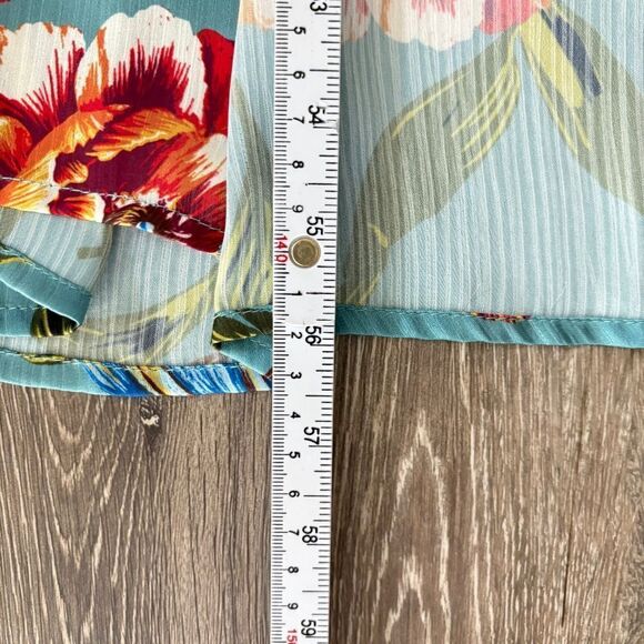 VICI Floral Print Long Sleeve Maxi Dress with belt as seen on Real Housewives XS - Picture 16 of 16